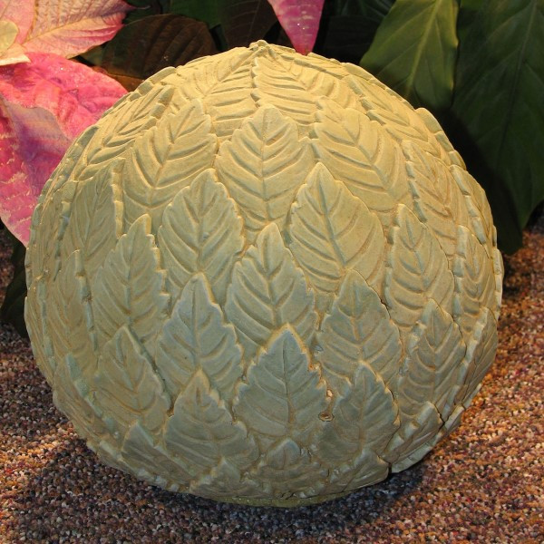 Leaf Ball Finial or Decorative Sculpture